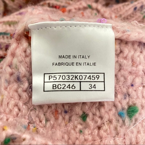 Chanel multicolor sequin sweater - Picture 16 of 16